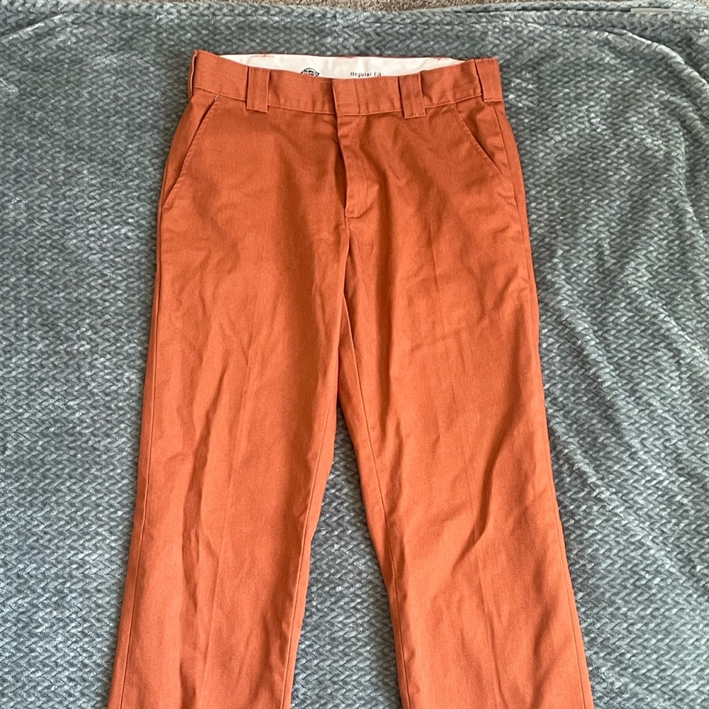 DICKIES orange brown chino